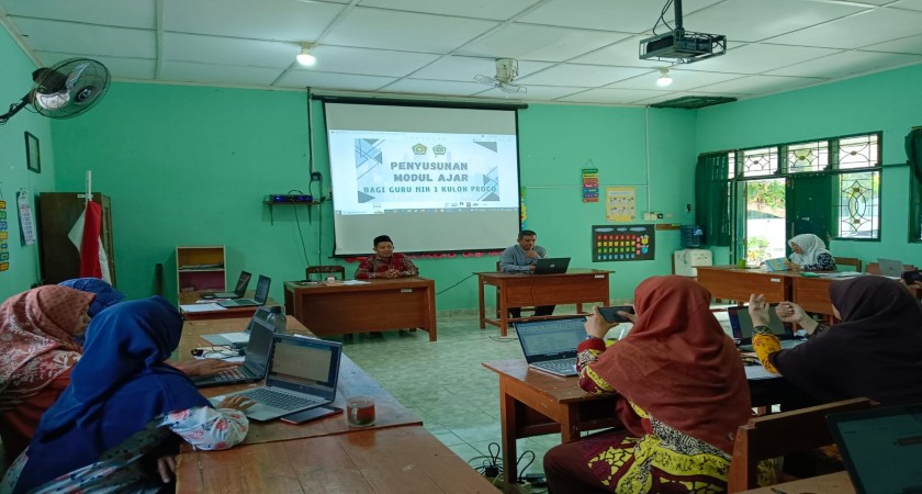 Penyusunan Modul Ajar Kurikulum Merdeka Bagi Guru MIN 1 Kulon Progo