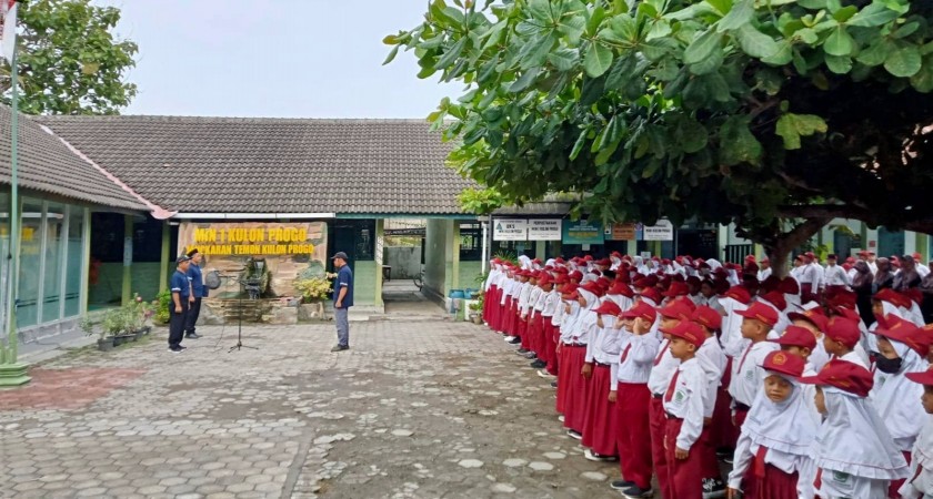 MIN 1 Kulon Progo Laksanakan Apel HAB ke-78 Kemenag RI