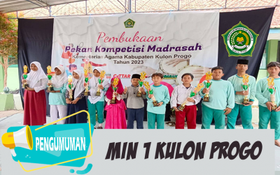 Penetapan Calon Peserta Didik Baru Yang Lulus Jalur Seleksi Reguler MIN 1 Kulon Progo Tahun Ajaran 2024/2025